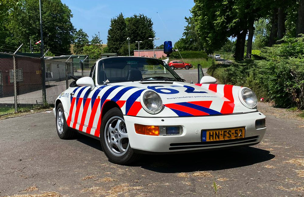 De historie van Porsche en de Nederlandse politie